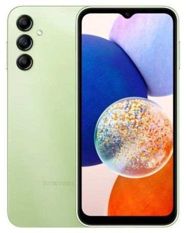 Смартфон Samsung Galaxy A14 4/64 Гб, Dual nano SIM, светло-зеленый