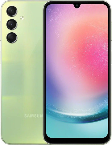 Смартфон Samsung Galaxy A24 8/128 Гб, Dual nano SIM, зеленый